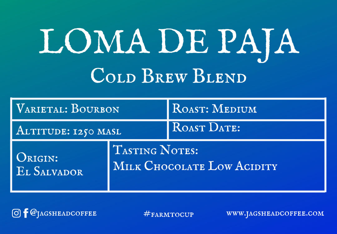 Loma de Paja Cold Brew Blend